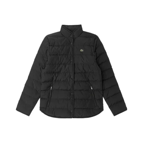 LACOSTE Черная Женская Пуховая Куртка