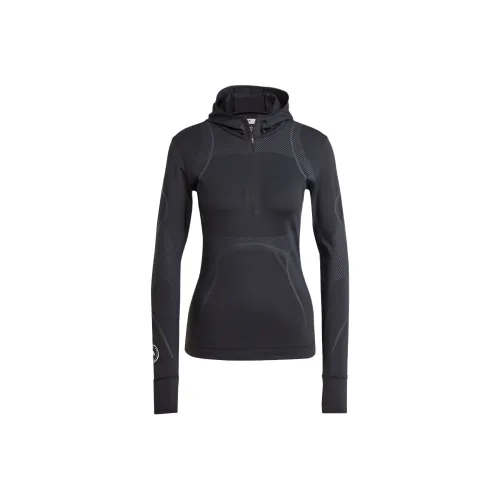 Adidas Cold.RdyStella MCCARTNEY FW24 TRUEPACE Бег Топ Куртка Женская Черная