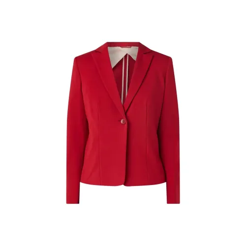 MaxMara Бизнес-костюм пальто женское красное