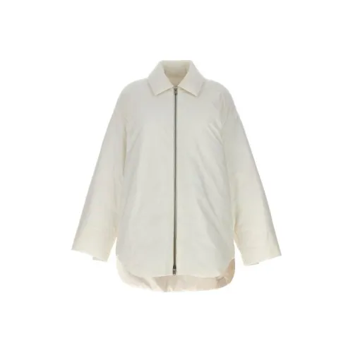 JIL SANDER Белые Женские Куртки