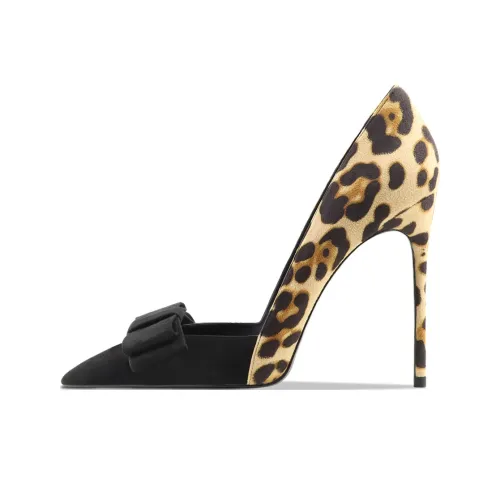 CHUYANG Узкий каблук Высокие каблуки Женские Многоцветный Леопардовый принт