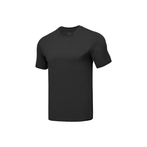 Skechers Basic Sports Series Углерод Черный 0018 Мужская T-Рубашка