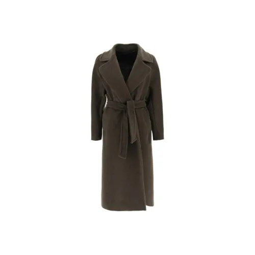 WEEKEND MaxMara Пальто Женское Коричневое