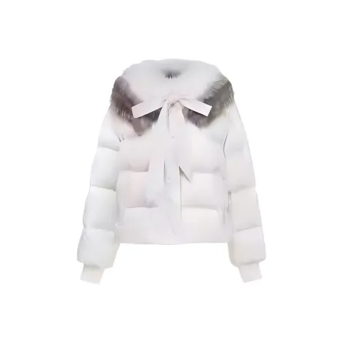 AIVEI Пуховик Женская Белая