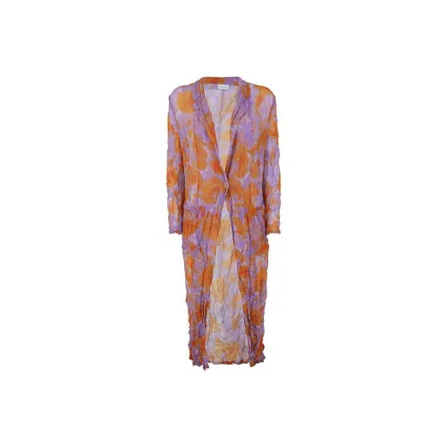 DRIES VAN NOTEN Желтое Женское Пальто