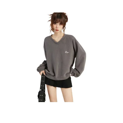 Princess Berdele Толстовка Женская Темно-Серый