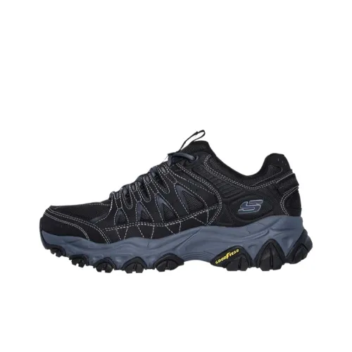 Skechers After Burn Низкий Топ Уличная Обувь Мужская Черная