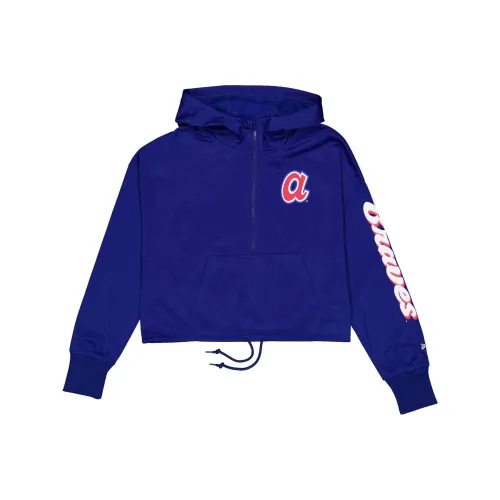 New Era SS24 Atlanta Braves Толстовка Женская Синяя