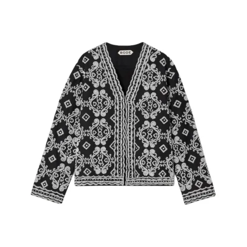 Bode Куртки и Пальто Женские Черные