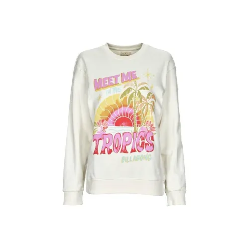 BILLABONG Белый Женские Свитшоты