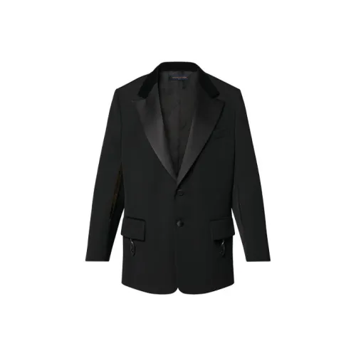 LOUIS VUITTON Бизнес-костюм Пальто Женское Черное