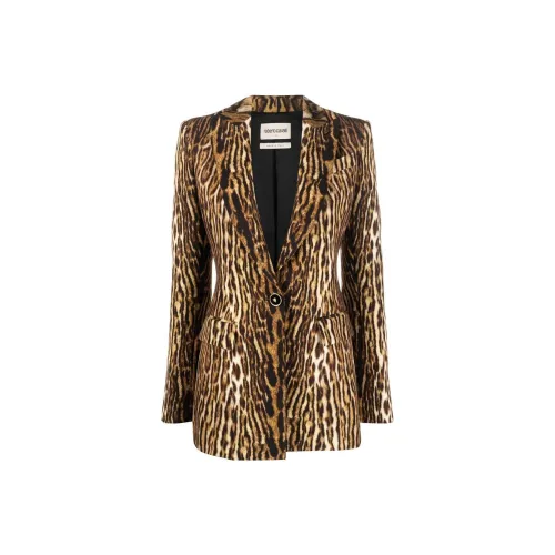 ROBERTO CAVALLI Коричневый Женские офисные костюмы