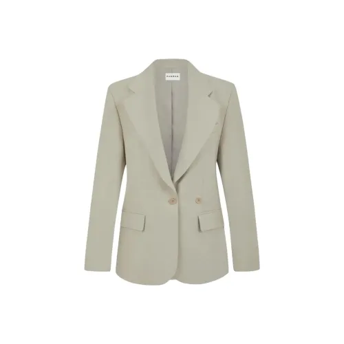 PAROSH Куртки и пальто женские бежевый