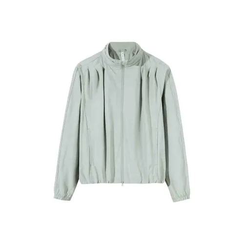 ANTA Variety Тренировки Коллекция Куртки Пальто Женские Hazy Moon Циановый