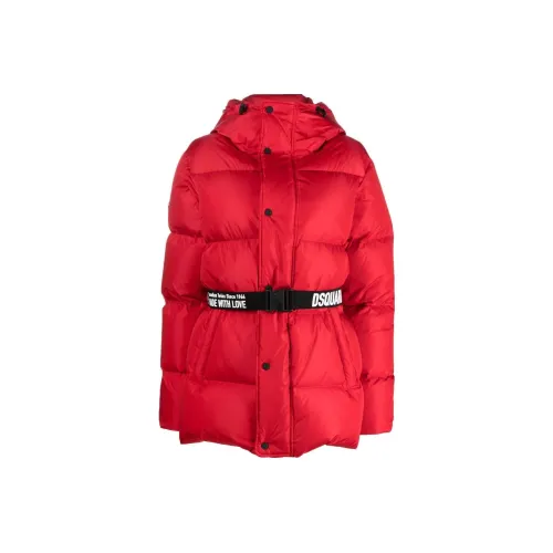 DSQUARED 2 Красный Женские Пуховики