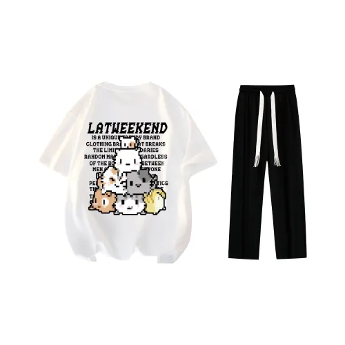 LA'T.WEEKEND Повседневная Спортивная Одежда Унисекс