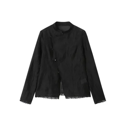 INTERPHASE Рубашка Женская Ночь Черный