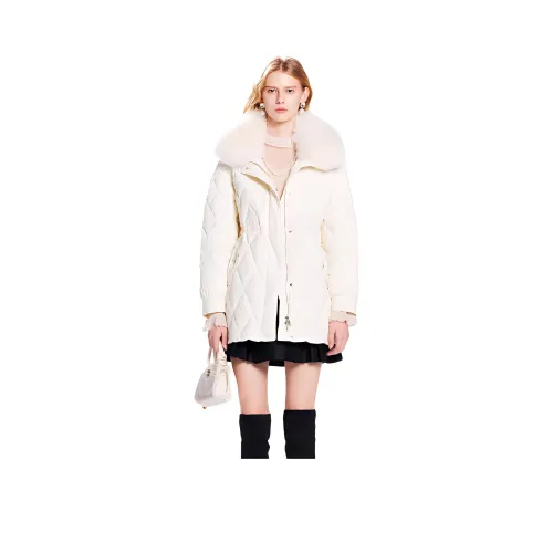COCOON Пуховик Женские Ecru
