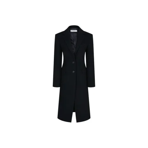 KIMHEKIM Черное Женское Пальто