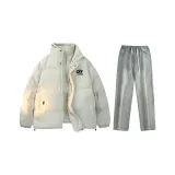 Комплект (абрикосовый топ+грязно-желтые брюки)