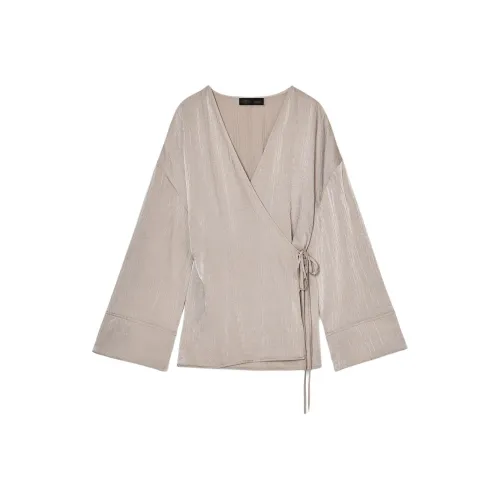 ZARA Куртки и Пальто Женские Светлый Бежевый