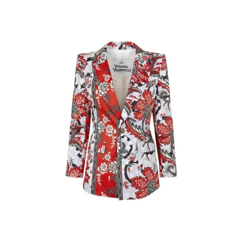 Vivienne Westwood Бизнес Костюм Пальто Женское Красное