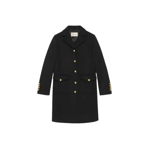 GUCCI Черное Женское Пальто