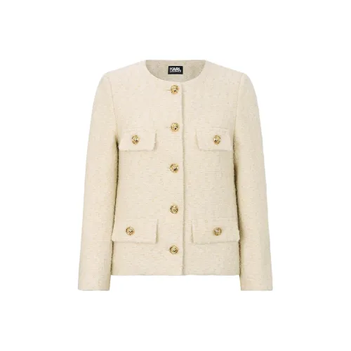 KARL LAGERFELD Куртки и Пальто Женские Бежевые