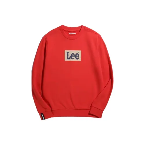 Lee Красный Женские Свитшоты