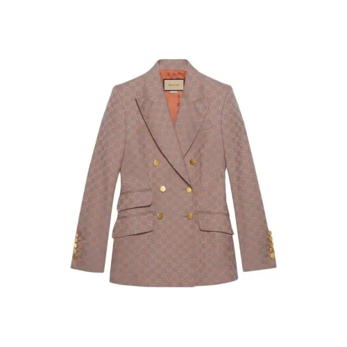 GUCCI Бизнес-костюм пальто женское многоцветное