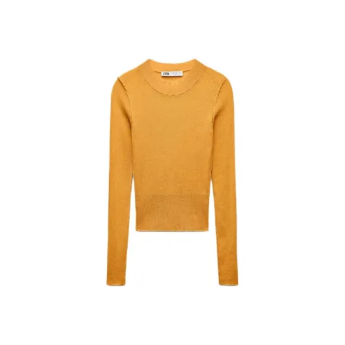 ZARA And Wander Collaboration Желтый Женские Трикотаж