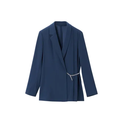 OVV SS23 Бизнес-костюм женский королевский синий