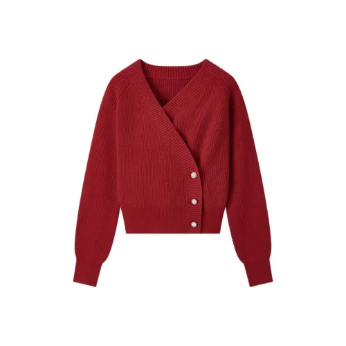 EICHITOO Красный Женский Трикотаж