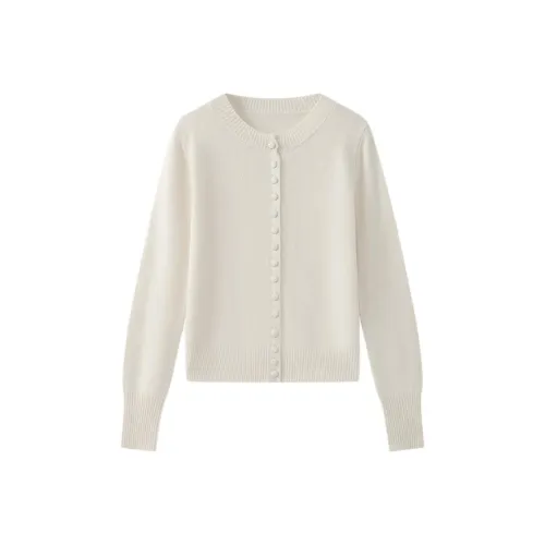 MOPROBABLY Трикотаж Женский Pearl White