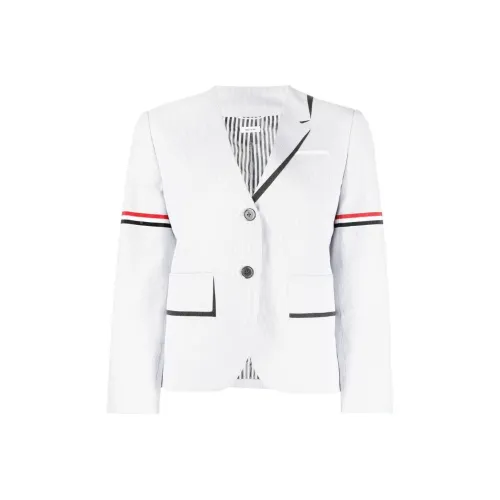 THOM BROWNE Светло-серый Женские офисные костюмы