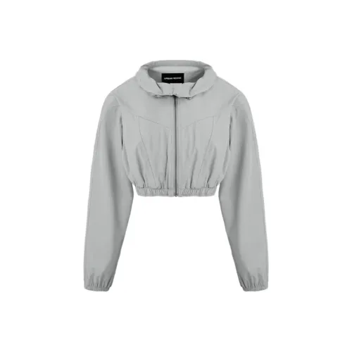 URBAN REVIVO Куртки и Пальто Женские Холодный Серый