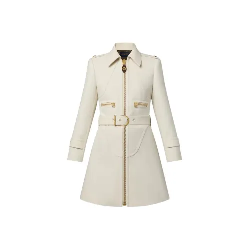 LOUIS VUITTON Пальто Женское Экрю