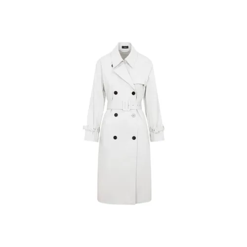 Theory Белое Женское Пальто