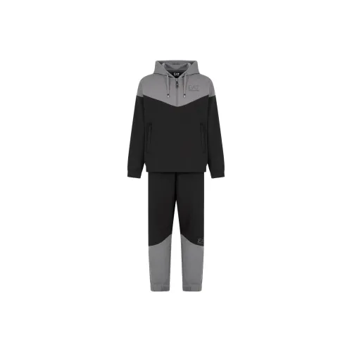 EMPORIO ARMANI EA7 Повседневная Спортивная Одежда Мужская Серого Цвета