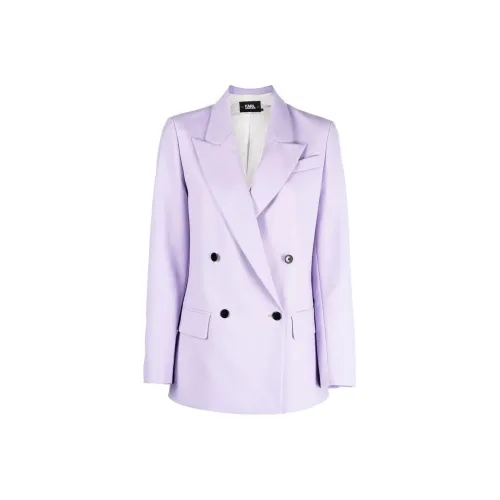 Karl Lagerfeld Бизнес-костюм пальто женское лавандовый