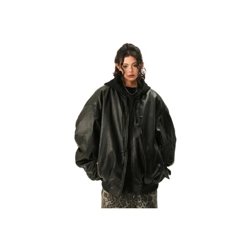 BWKA Куртки Пальто Женские Черный