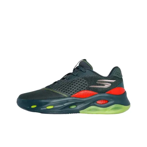 Skechers SKX Classic Leisure Series Баскетбольные кроссовки Низкие Топ Зеленый Унисекс