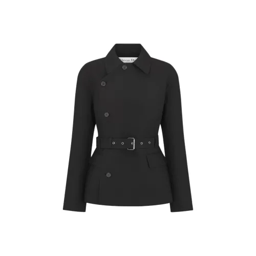 DIOR FW25 Куртки и Пальто Женские Черные