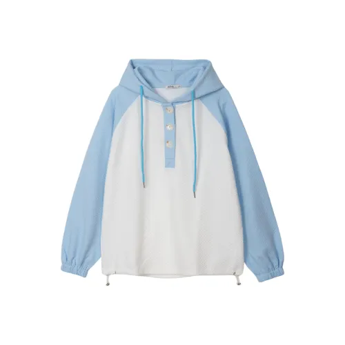 FAWENXIANGZI Толстовка Женская Белая