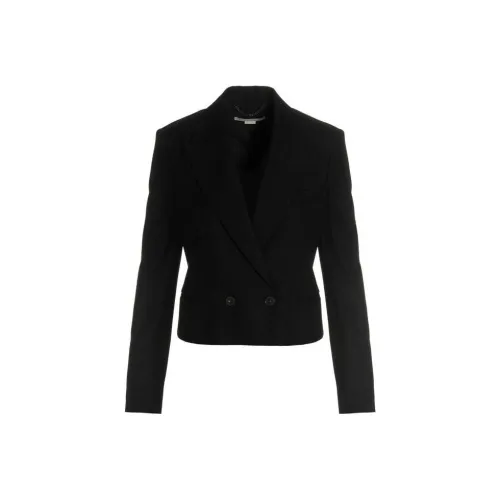 Stella McCartney SS23 Бизнес-костюм Пальто Женское Черное