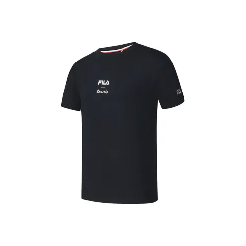 FILA ATHLETICS Теннис T-рубашка Мужская RD Королевский синий