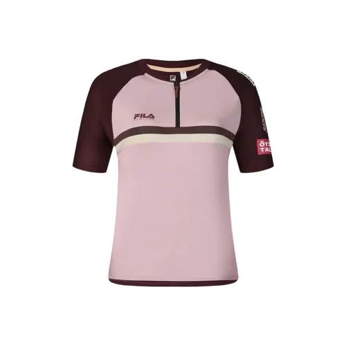 FILA Велоспорт T-рубашка Женская Сирень PR