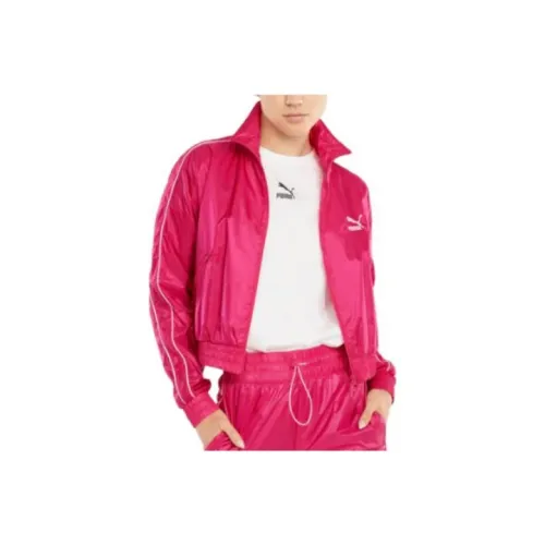 PUMA Maison Kitsune Куртка Женская Розовая