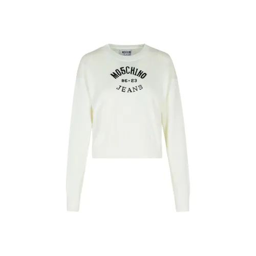 MOSCHINO Трикотаж Женский Белый
