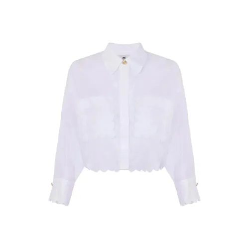 Elisabetta Franchi Рубашка Женская Белая
